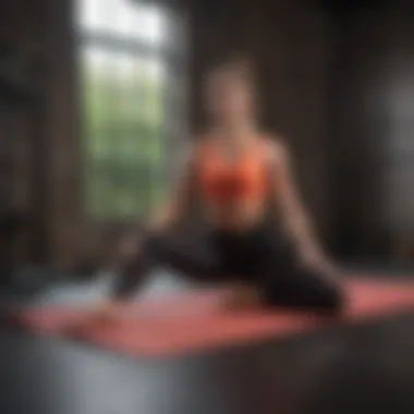 Enhance Strength and Flexibility with Resistance Bands Yoga Mat and Resistance Bands