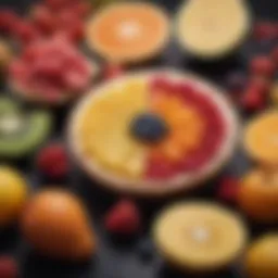 A vibrant assortment of fresh fruits showcasing natural sweetness
