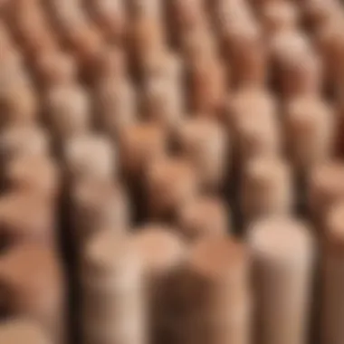 Diverse Concealer Textures Close-up of a variety of concealer tubes showcasing different textures