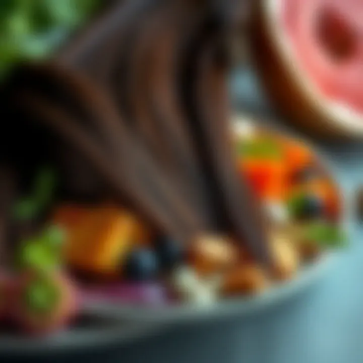 Plate of protein-rich foods that support hair structure