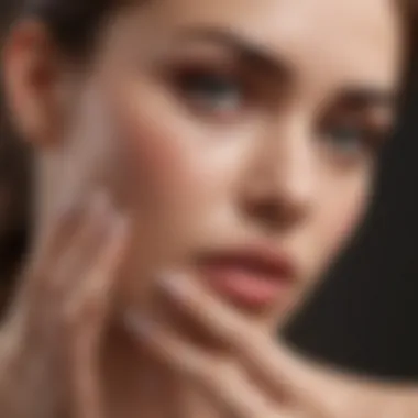 Flawless finish with faux nails