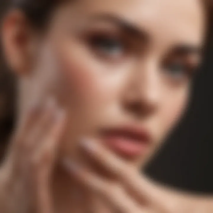 Flawless finish with faux nails