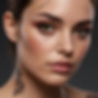Cover-Up Tattoo Makeup Techniques Elegant cover-up tattoo makeup applied on skin