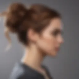 Diverse hairstyles suitable for thin hair