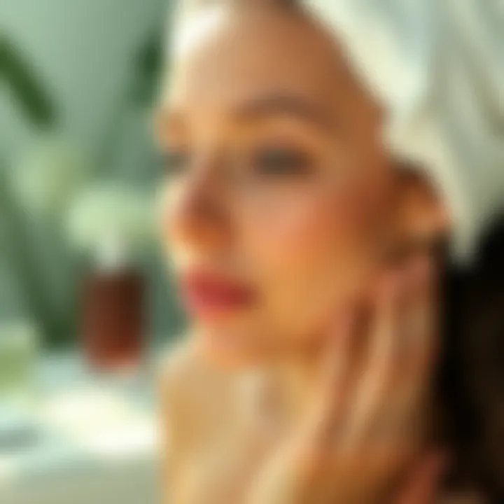 Lifestyle choices contributing to healthy, glowing skin