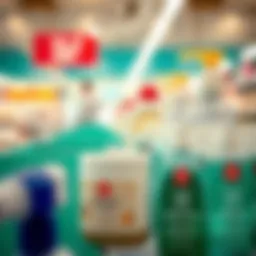 Antibacterial soap options available at Walgreens for tattoo care