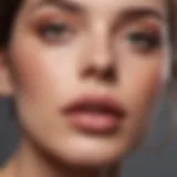 An elegant makeup application showcasing techniques for fuller lips