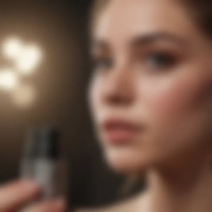 Teenager selecting the perfect primer