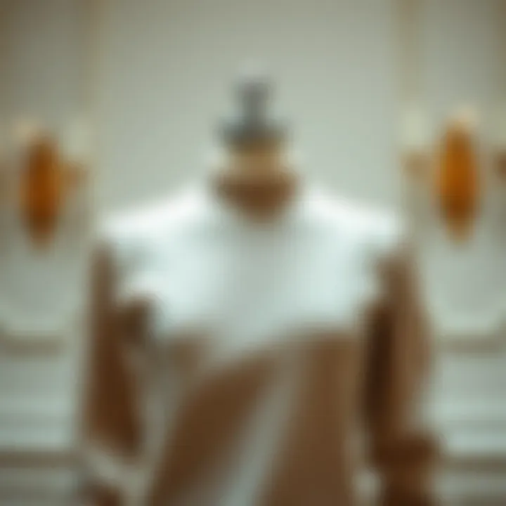 Luxurious fitted cashmere sweater displayed on elegant background