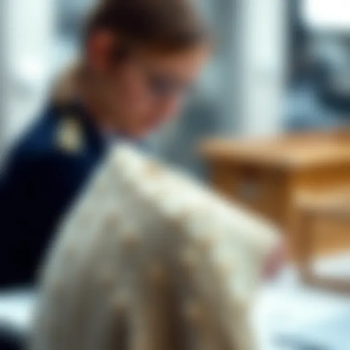 Illustration of sustainable cashmere sourcing practices