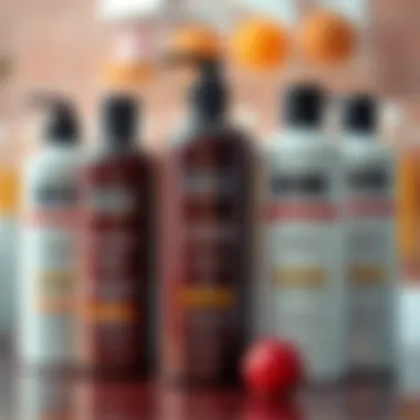 A selection of conditioners tailored for different hair types