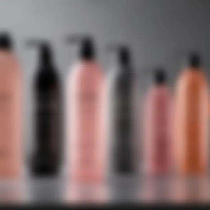 Different types of shampoos for various hair types