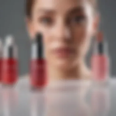 Serum Selection for Tightening A selection of serums featuring key active ingredients for skin tightness