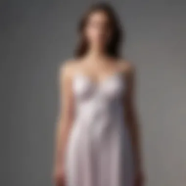 Night Gown Dresses: A Canvas for Personal Expression Artistic representation of personal expression through night gown fashion