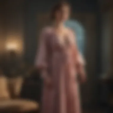 A Journey Through Vintage Night Gown Designs A vintage night gown showcasing historical design elements