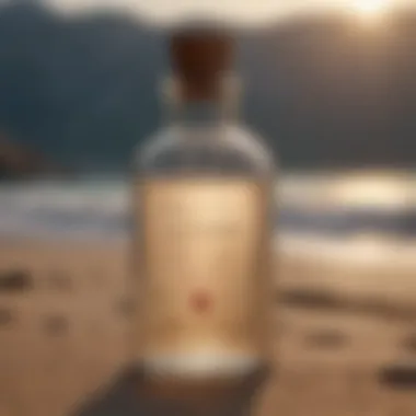 Romantic Gesture: Message in a Bottle Personalized message in a bottle gift idea