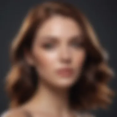 Enhanced Hair Shine with Gloss Treatment Hair with vibrant gloss treatment