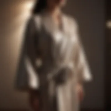 Luxurious Robe Silhouette