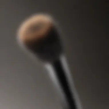 Elegant brush with sleek design