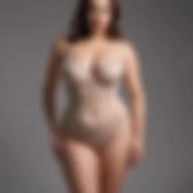 Opulent Shapewear Piece Luxurious fabric plus-size tummy slimmer