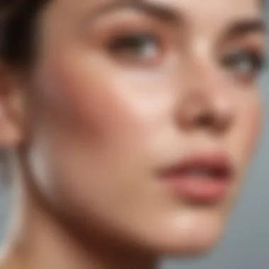 Common Causes of Lower Cheek Acne Illustration of common causes of lower cheek acne