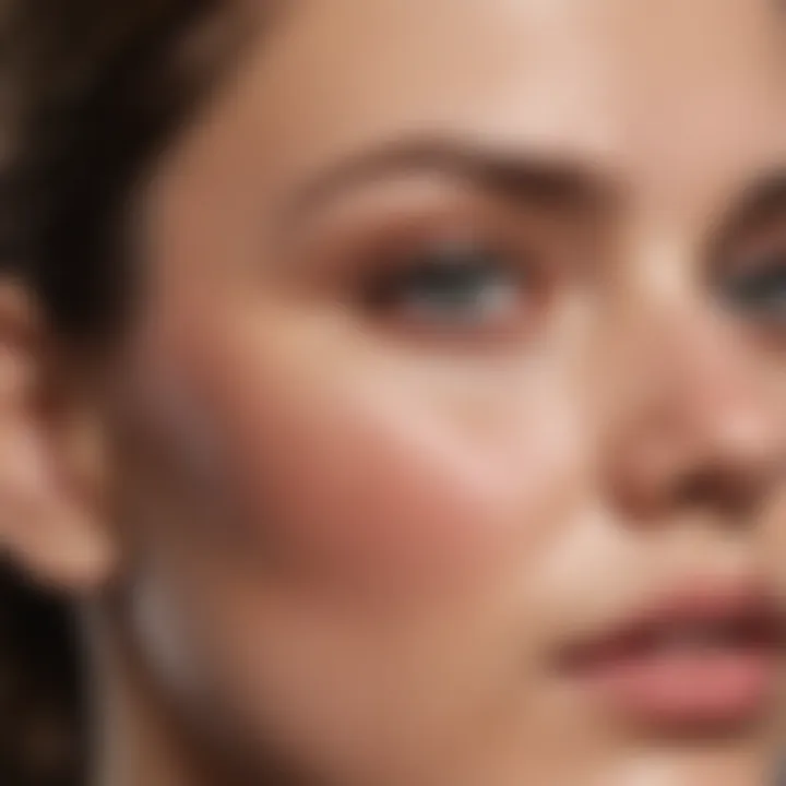 Diagram showing causes of clogged pores