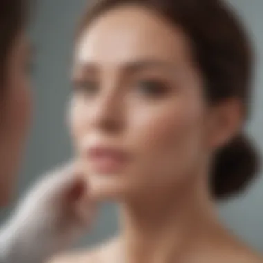 Patient-Cosmetic Specialist Consultation Consultation between patient and cosmetic specialist