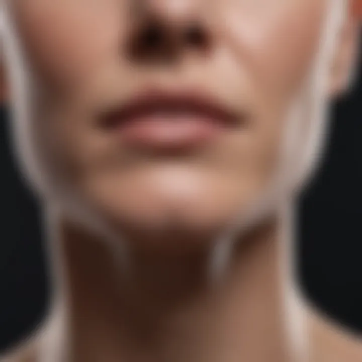 Anatomy of neck jowls