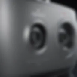 Close-up of an ultrasonic scrubber demonstrating its advanced technology.