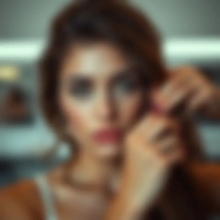 User feedback on ironing machines for hair styling