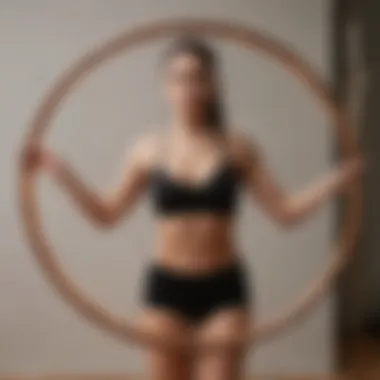 Enhanced Calorie Burning with Weighted Hula Hoop